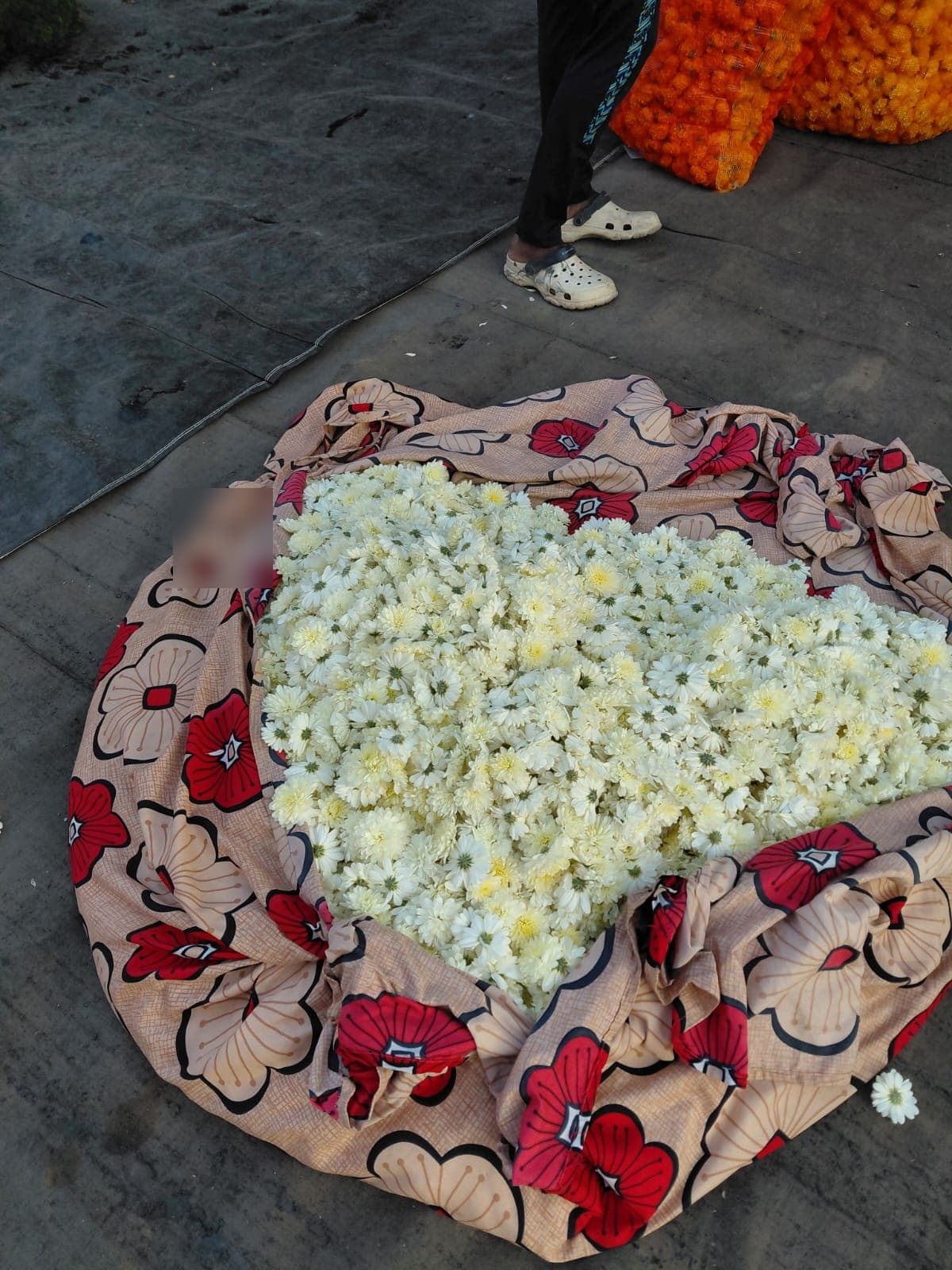 Dasara Phul Mala Activity - Photo